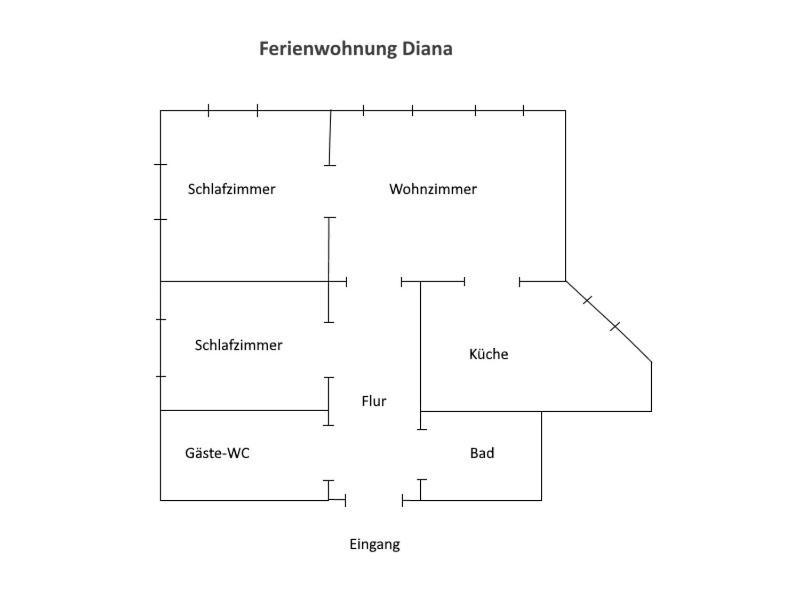 Ferienwohnung Diana Wilhelmshaven Exterior photo